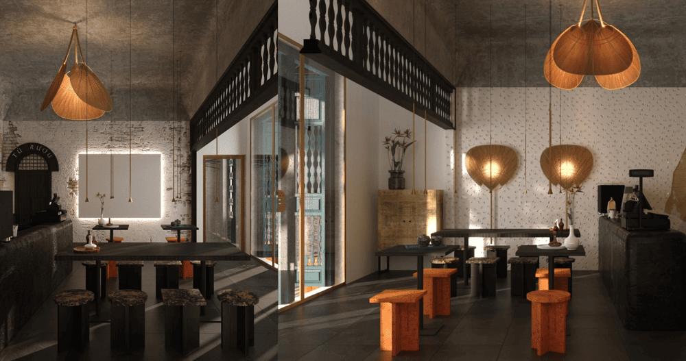 Ngoam with youthful, modern space. This is an ideal destination for those who like new style (Source: VG Design JSC)